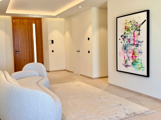 Rise – Original Abstract Painting | 120 × 160 cm